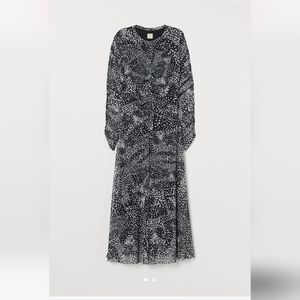EUC H&M Draped Mesh Dress
